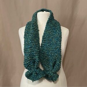 Knit Fuzzy Scarf